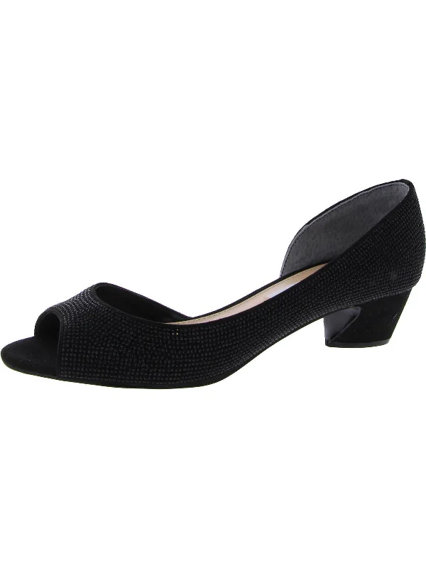 Women's adjustable - strap stiletto heel pumps for a customizable fitWomens Leather Peep Toe Pumps Women's adjustable - strap stiletto heel pumps for a customizable fitWomens Leather Peep Toe Pumps