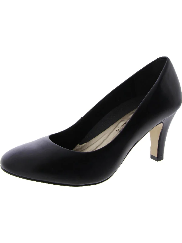 Women's water - resistant stiletto heel pumps for unexpected situationsMARLEY Womens Leather Almond Toe Pumps Women's water - resistant stiletto heel pumps for unexpected situationsMARLEY Womens Leather Almond Toe Pumps
