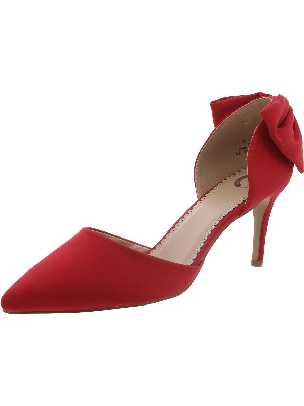 Women's royal blue stiletto heel pumps for a formal eventWomens D'Orsay Pump Dress Heels
