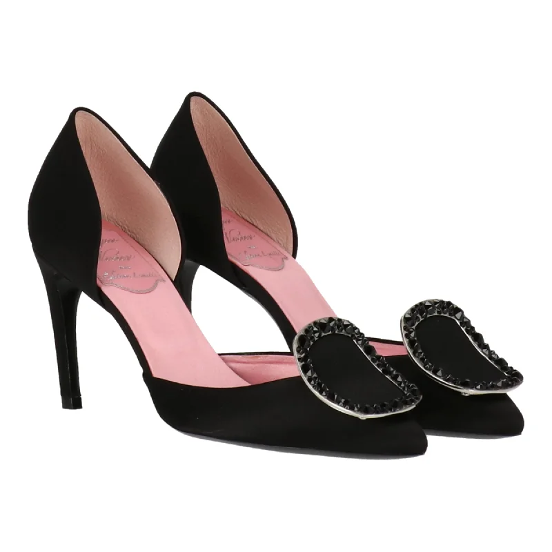 Women's lavender stiletto heel pumps for a delicate styleRoger Vivier Womens Ivory Pump Women's lavender stiletto heel pumps for a delicate styleRoger Vivier Womens Ivory Pump