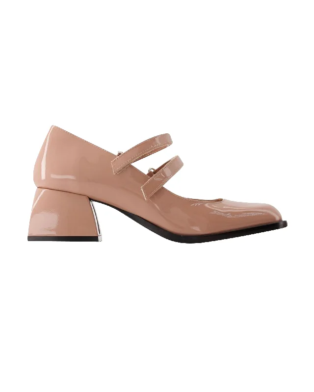 Women's non - slip stiletto heel pumps for safety on slippery floorsBulla Bacara Pumps - Nodaleto - Leather - Pink Women's non - slip stiletto heel pumps for safety on slippery floorsBulla Bacara Pumps - Nodaleto - Leather - Pink