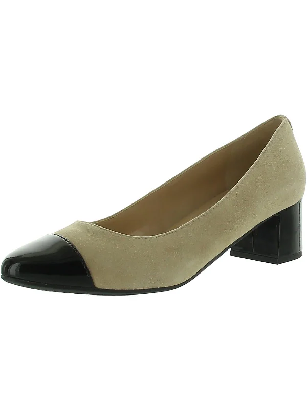 Women's lace - trimmed stiletto heel pumps with a scalloped edgeWomens Faux Leather Slip On Pumps Women's lace - trimmed stiletto heel pumps with a scalloped edgeWomens Faux Leather Slip On Pumps