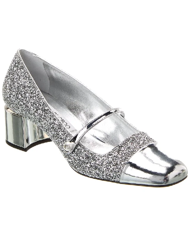 Women's faux suede stiletto heel pumps for a budget - friendly optionJimmy Choo Elisa 45 Glitter & Leather Pump Women's faux suede stiletto heel pumps for a budget - friendly optionJimmy Choo Elisa 45 Glitter & Leather Pump