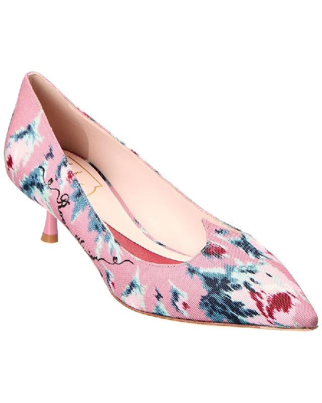 Women's red - carpet stiletto heel pumps for a glamorous eventRoger Vivier I Love Vivier Canvas Pump Women's red - carpet stiletto heel pumps for a glamorous eventRoger Vivier I Love Vivier Canvas Pump
