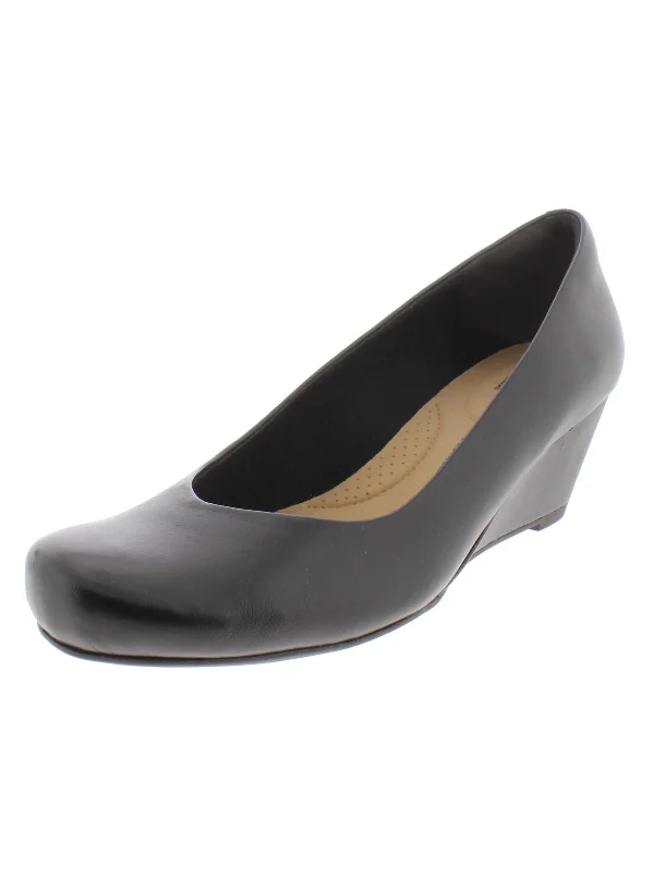 Women's holiday party stiletto heel pumps with a festive touchFlores Tulip Womens Leather Pumps Wedge Heels Women's holiday party stiletto heel pumps with a festive touchFlores Tulip Womens Leather Pumps Wedge Heels