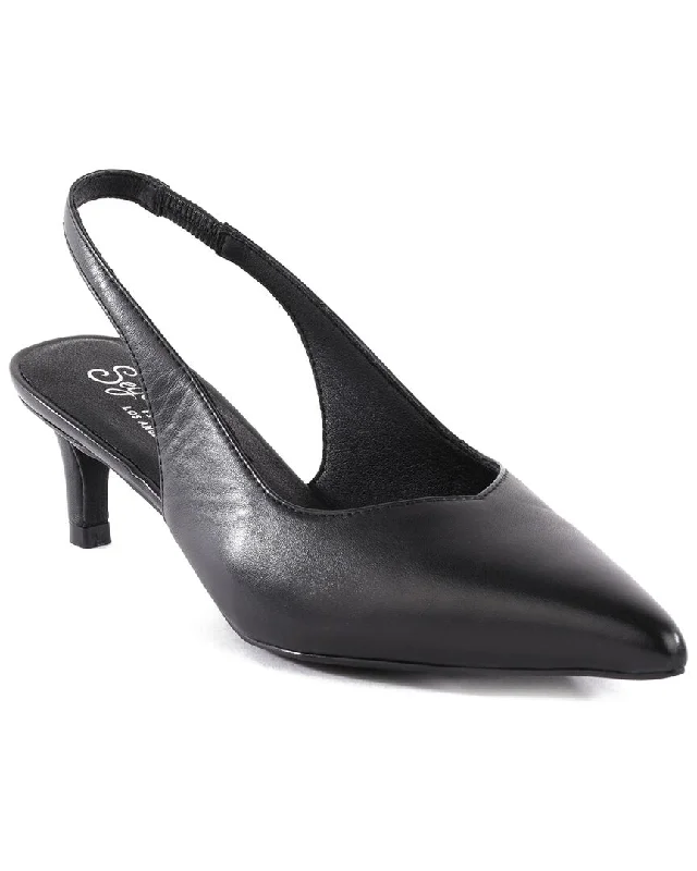 Women's shock - absorbing stiletto heel pumps for all - day wearSeychelles Wyatt Leather Heel Women's shock - absorbing stiletto heel pumps for all - day wearSeychelles Wyatt Leather Heel