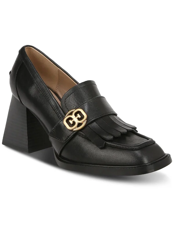 Women's adjustable - strap stiletto heel pumps for a customizable fitQuinly Womens Leather Square Toe Loafer Heels Women's adjustable - strap stiletto heel pumps for a customizable fitQuinly Womens Leather Square Toe Loafer Heels
