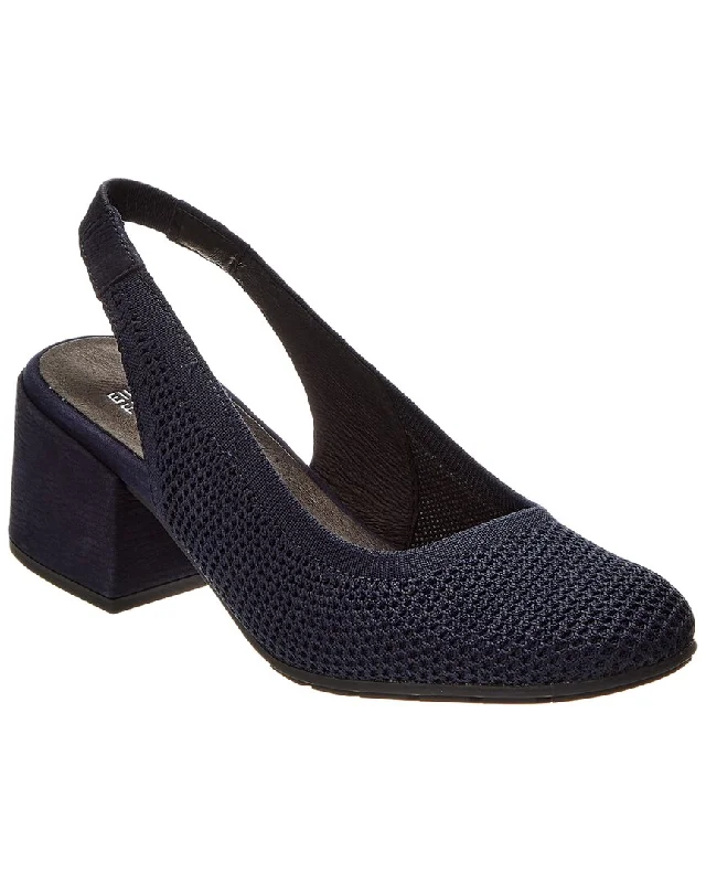 Women's mule - style stiletto heel pumps with a bow accentEILEEN FISHER Yarn Slingback Pump Women's mule - style stiletto heel pumps with a bow accentEILEEN FISHER Yarn Slingback Pump