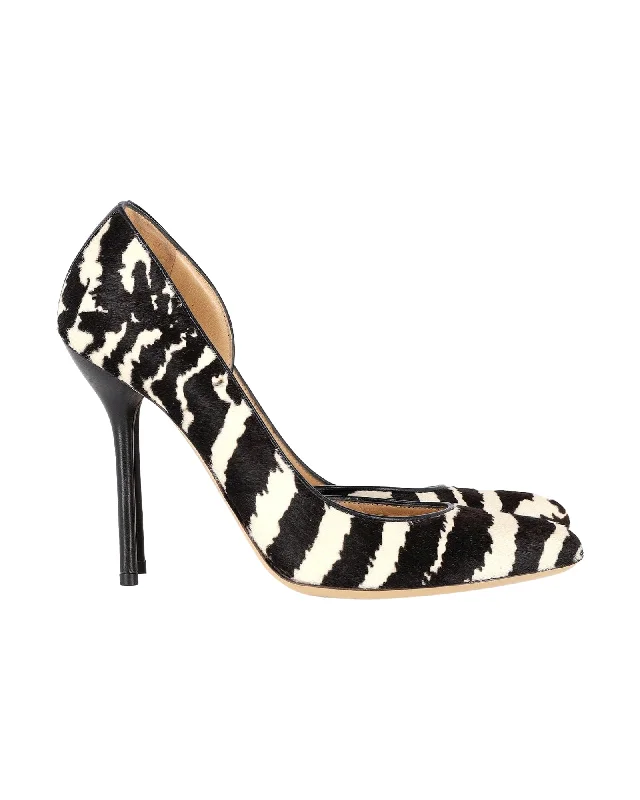 Women's royal blue stiletto heel pumps for a formal eventGucci Zebra Pointed D'Orsay Pumps in Animal Print Pony Hair Women's royal blue stiletto heel pumps for a formal eventGucci Zebra Pointed D'Orsay Pumps in Animal Print Pony Hair