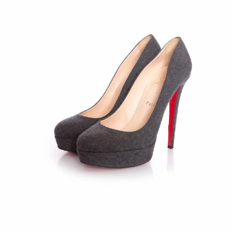 Women's date - night stiletto heel pumps with a sexy silhouetteGray "bianca 140" Wool Platform Court Shoes. Women's date - night stiletto heel pumps with a sexy silhouetteGray "bianca 140" Wool Platform Court Shoes.