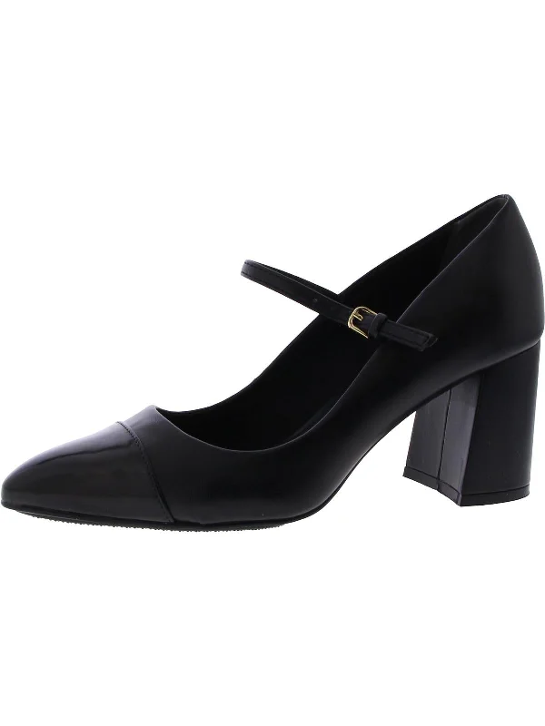Women's red - carpet stiletto heel pumps for a glamorous eventWomens Faux Leather Adjustable Pumps