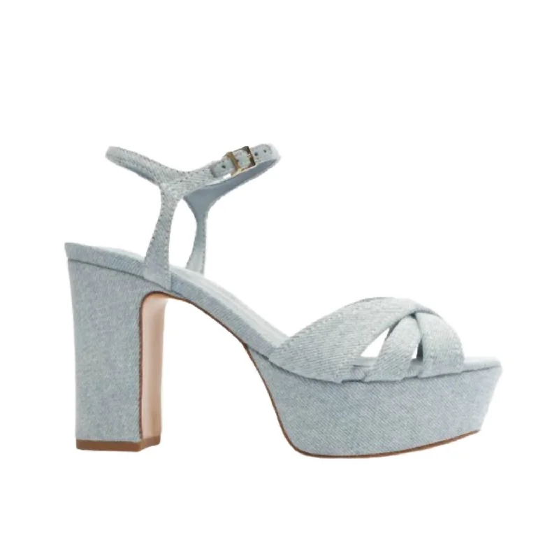 Women's adjustable - strap stiletto heel pumps for a customizable fitKeefa Heels In Sea Blue Sea Women's adjustable - strap stiletto heel pumps for a customizable fitKeefa Heels In Sea Blue Sea