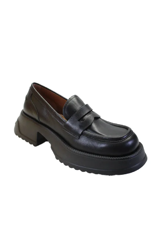 Women's prom stiletto heel pumps in a shimmery fabricMarni Womens Black Leather Slip On Platform Heels Loafers Shoes Women's prom stiletto heel pumps in a shimmery fabricMarni Womens Black Leather Slip On Platform Heels Loafers Shoes