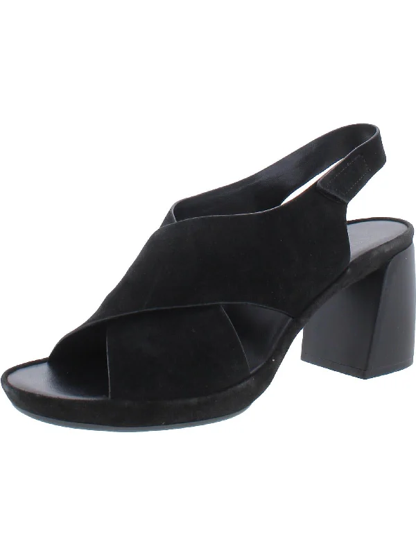 Women's velvet - covered stiletto heel pumps for a luxurious lookWomens Criss-Cross Front Criss Cross Front Block Heel Women's velvet - covered stiletto heel pumps for a luxurious lookWomens Criss-Cross Front Criss Cross Front Block Heel