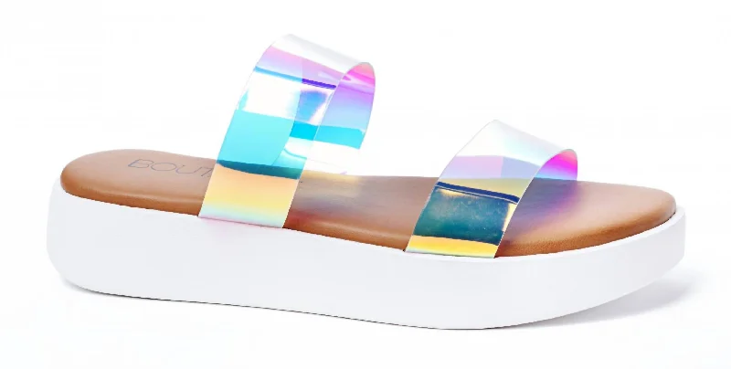 Women's tassel - adorned stiletto heel pumps for a bohemian touchWomen's Paddle Board Sandals In Iridescent Women's tassel - adorned stiletto heel pumps for a bohemian touchWomen's Paddle Board Sandals In Iridescent
