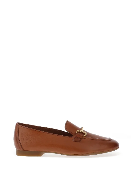 Women's Fur - Lined Loafers in Tan for a Cozy Winter Option Women's Fur - Lined Loafers in Tan for a Cozy Winter Option Paul Green Leather Loafers, Tan
