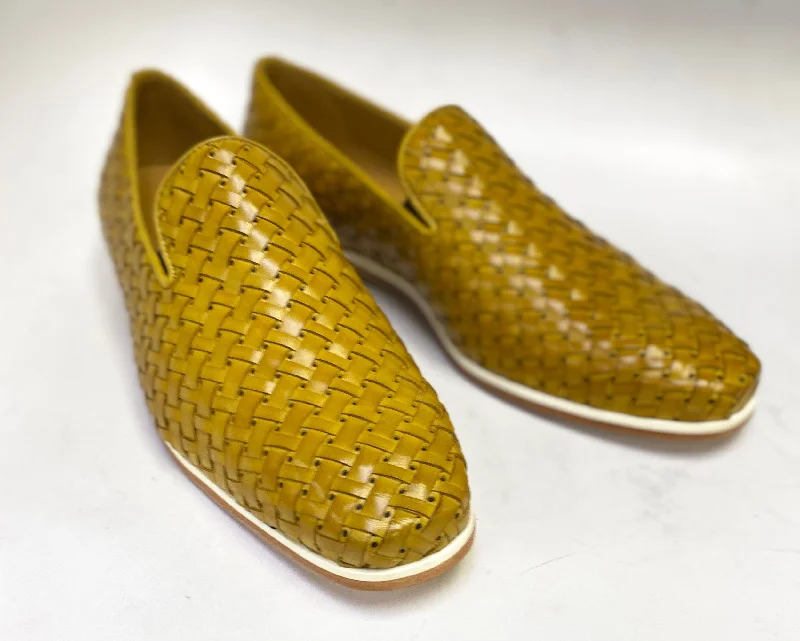 Women's Bow - Embellished Loafers in Red for a Feminine Touch Style: R21558-Camel