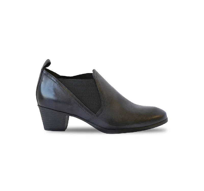 Women's Cashmere - Lined Loafers in Burgundy for Warmth in Winter JESSIE-BLACK LEATHER Women's Cashmere - Lined Loafers in Burgundy for Warmth in Winter JESSIE-BLACK LEATHER