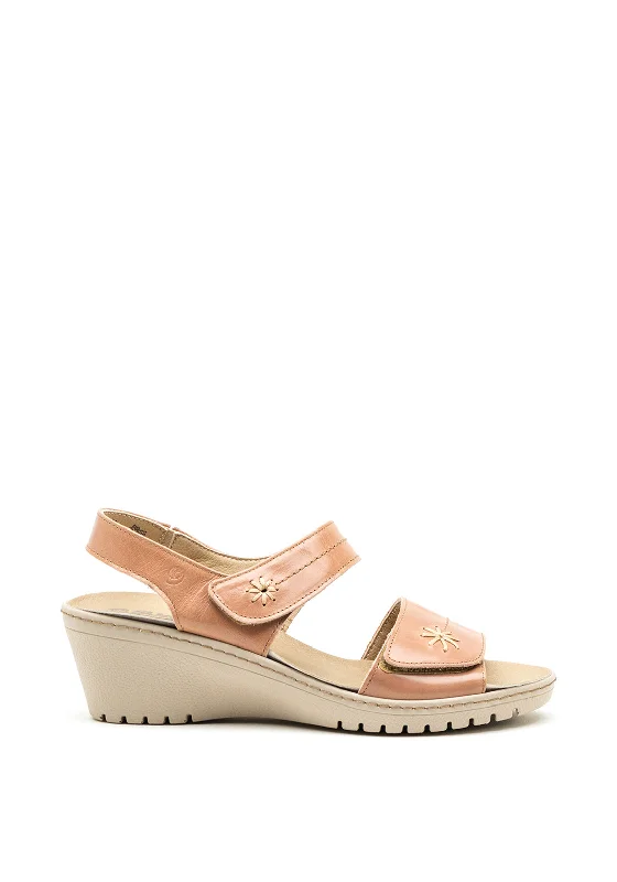 Women's Rhinestone - Embellished Open - Toe Sandals in Silver for a Glamorous Party Look Women's Rhinestone - Embellished Open - Toe Sandals in Silver for a Glamorous Party Look Women's Rhinestone - Embellished Open - Toe Sandals in Silver for a Glamorous Party Look Suave Daisy Leather Velcro Strap Wedge Sandals, Pink