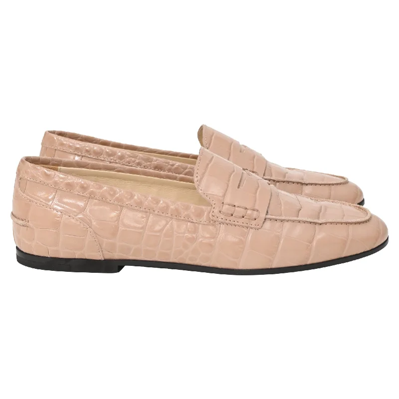 Women's Metallic Foil - Finish Loafers in Gold for a Glamorous Night Out Women's Metallic Foil - Finish Loafers in Gold for a Glamorous Night Out Tod's Croc-Effect Loafers in Beige Leather Women's Metallic Foil - Finish Loafers in Gold for a Glamorous Night Out Women's Metallic Foil - Finish Loafers in Gold for a Glamorous Night Out Tod's Croc-Effect Loafers in Beige Leather