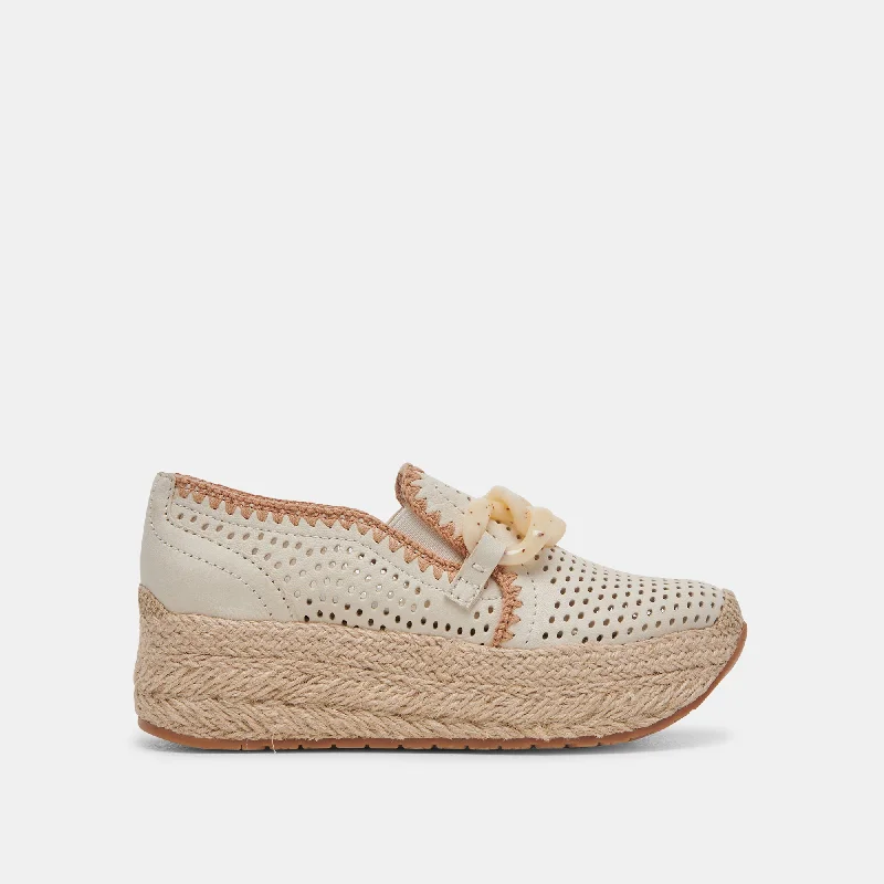 Women's Cashmere - Lined Loafers in Burgundy for Warmth in Winter High - Top Women's Leather Sneakers in Black for a Stylish and Durable Option JHENEE ESPADRILLE SNEAKERS IVORY PERFORATED NUBUCK Women's Cashmere - Lined Loafers in Burgundy for Warmth in Winter High - Top Women's Leather Sneakers in Black for a Stylish and Durable Option JHENEE ESPADRILLE SNEAKERS IVORY PERFORATED NUBUCK