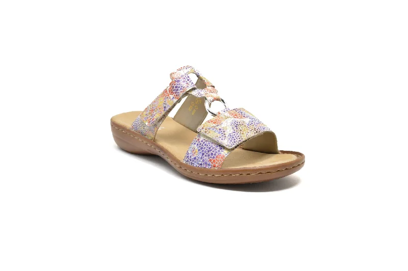 Women's Flat Slide Sandals with a Memory Foam Insole in White for All - Day Comfort Women's Flat Slide Sandals with a Memory Foam Insole in White for All - Day Comfort Women's Flat Slide Sandals with a Memory Foam Insole in White for All - Day Comfort RIEKER 608P990 Women's Flat Slide Sandals with a Memory Foam Insole in White for All - Day Comfort Women's Flat Slide Sandals with a Memory Foam Insole in White for All - Day Comfort Women's Flat Slide Sandals with a Memory Foam Insole in White for All - Day Comfort RIEKER 608P990
