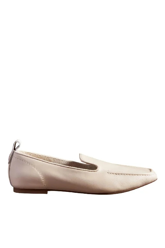 Women's Metallic Foil - Finish Loafers in Gold for a Glamorous Night Out Women's Finley Loafer In Cream Women's Metallic Foil - Finish Loafers in Gold for a Glamorous Night Out Women's Finley Loafer In Cream