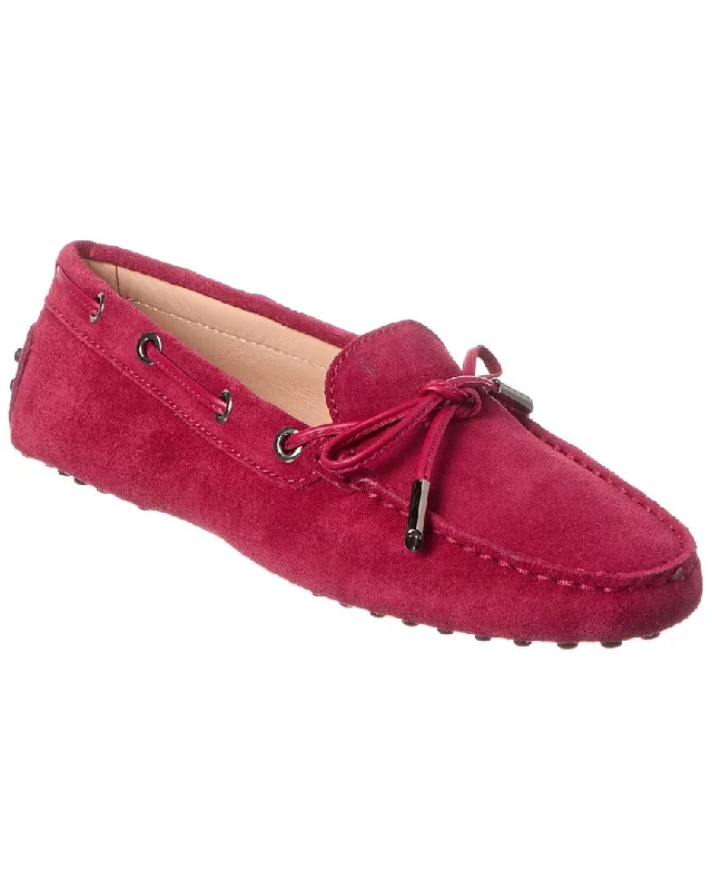 Women's Embroidered Floral Pattern Loafers in Beige for a Spring - Inspired Outfit TOD’s Suede Loafer Women's Embroidered Floral Pattern Loafers in Beige for a Spring - Inspired Outfit TOD’s Suede Loafer