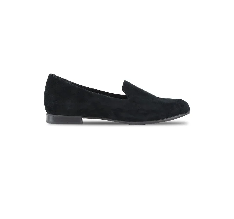 Women's Geometric - Patterned Loafers in Multicolor for a Fashion - Forward Look ELENA-BLACK SUEDE Women's Geometric - Patterned Loafers in Multicolor for a Fashion - Forward Look ELENA-BLACK SUEDE
