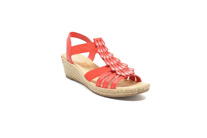 Women's Ankle - Strap Sandals with a Block Heel in Red for a Sophisticated Style Women's Ankle - Strap Sandals with a Block Heel in Red for a Sophisticated Style Women's Ankle - Strap Sandals with a Block Heel in Red for a Sophisticated Style RIEKER 62436 Women's Ankle - Strap Sandals with a Block Heel in Red for a Sophisticated Style Women's Ankle - Strap Sandals with a Block Heel in Red for a Sophisticated Style Women's Ankle - Strap Sandals with a Block Heel in Red for a Sophisticated Style RIEKER 62436