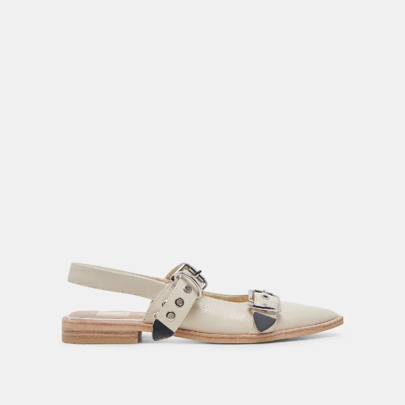 Women's Glitter - Embellished Loafers in Silver for a Sparkly Party Look LABELL FLATS IVORY CRINKLE PATENT Women's Glitter - Embellished Loafers in Silver for a Sparkly Party Look LABELL FLATS IVORY CRINKLE PATENT