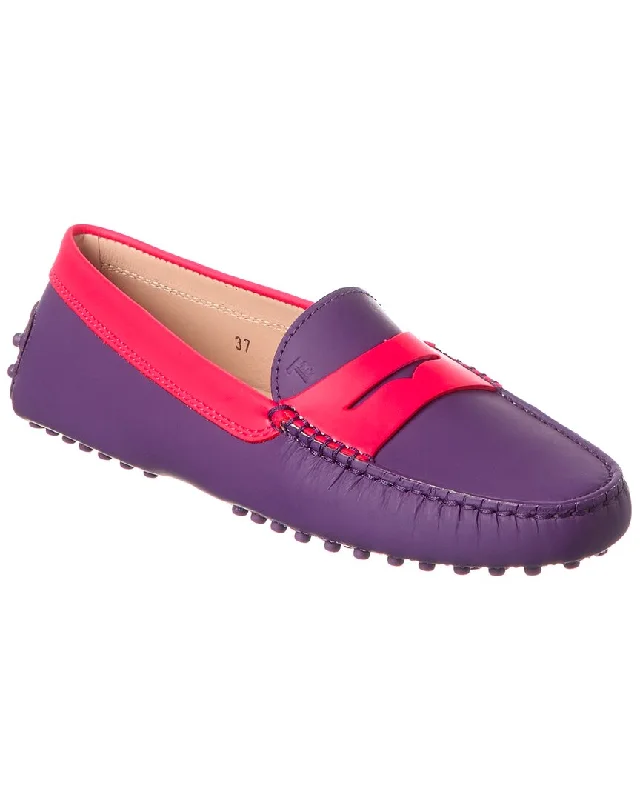 Women's Bow - Embellished Loafers in Red for a Feminine Touch TOD’s Gommino Leather Loafer Women's Bow - Embellished Loafers in Red for a Feminine Touch TOD’s Gommino Leather Loafer