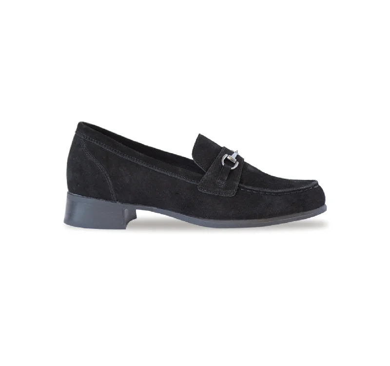 Women's Geometric - Patterned Loafers in Multicolor for a Fashion - Forward Look GRYFFIN-BLACK SUEDE Women's Geometric - Patterned Loafers in Multicolor for a Fashion - Forward Look GRYFFIN-BLACK SUEDE