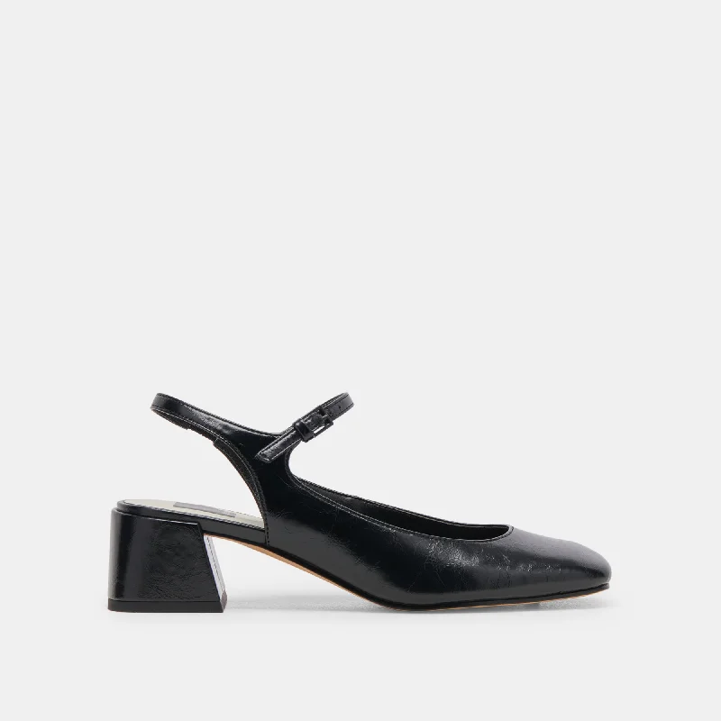 Women's Geometric - Patterned Loafers in Multicolor for a Fashion - Forward Look MAGGI HEELS MIDNIGHT CRINKLE PATENT Women's Geometric - Patterned Loafers in Multicolor for a Fashion - Forward Look MAGGI HEELS MIDNIGHT CRINKLE PATENT