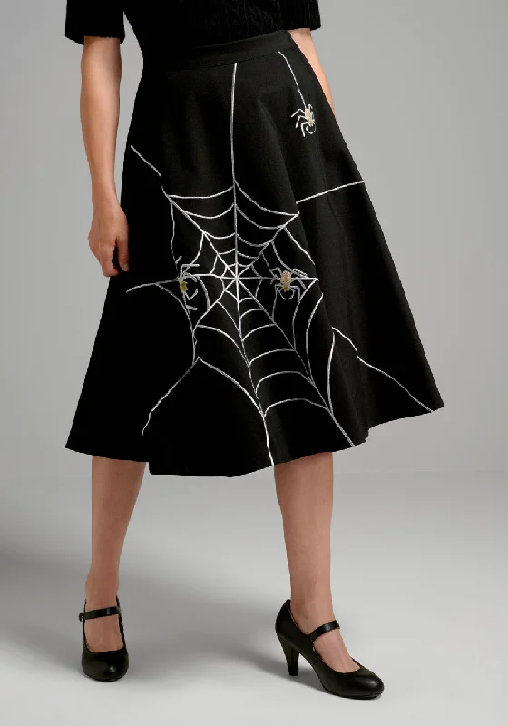 Just This Sway A-Line Skirt: Spooky Edition!