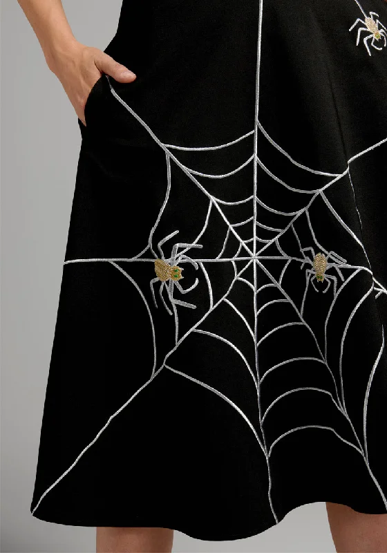 Just This Sway A-Line Skirt: Spooky Edition!