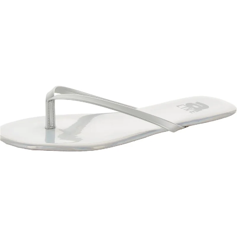Child - Friendly Women's Sandals with a Secure Buckle in Purple for Moms on the GoA Line Womens Iridescent Thong Flip-Flops Child - Friendly Women's Sandals with a Secure Buckle in Purple for Moms on the GoA Line Womens Iridescent Thong Flip-Flops