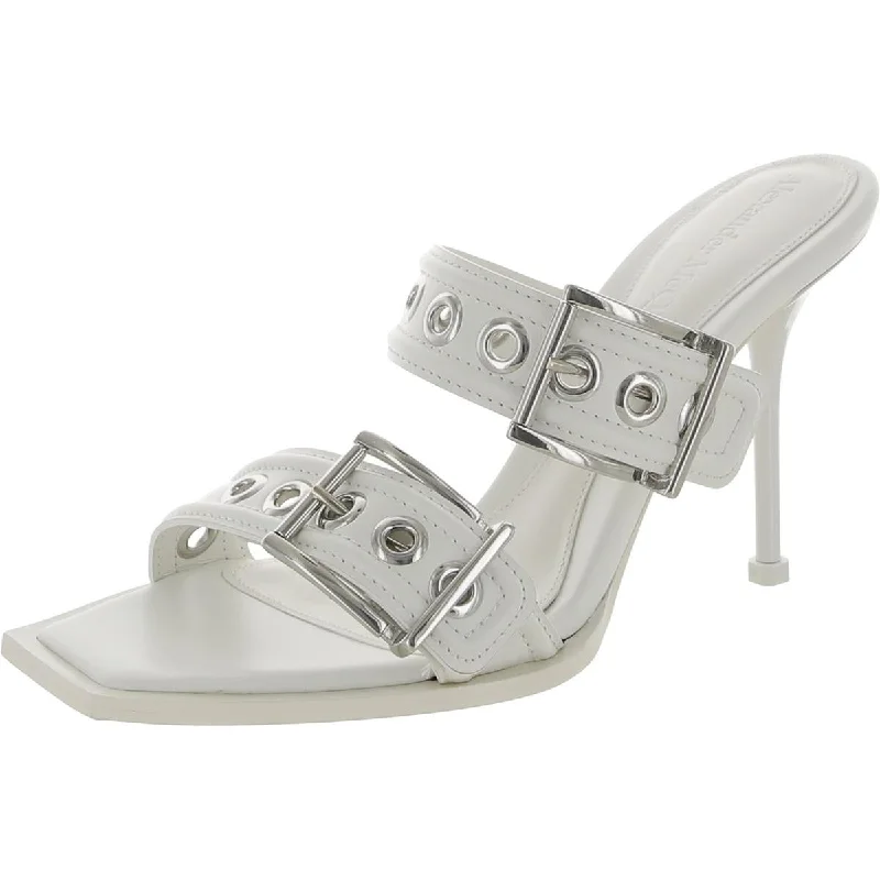 Sustainable Women's Recycled Material Sandals in Beige for Eco - Conscious ShoppersAlexander McQueen Womens Leather Buckle Heels Sustainable Women's Recycled Material Sandals in Beige for Eco - Conscious ShoppersAlexander McQueen Womens Leather Buckle Heels