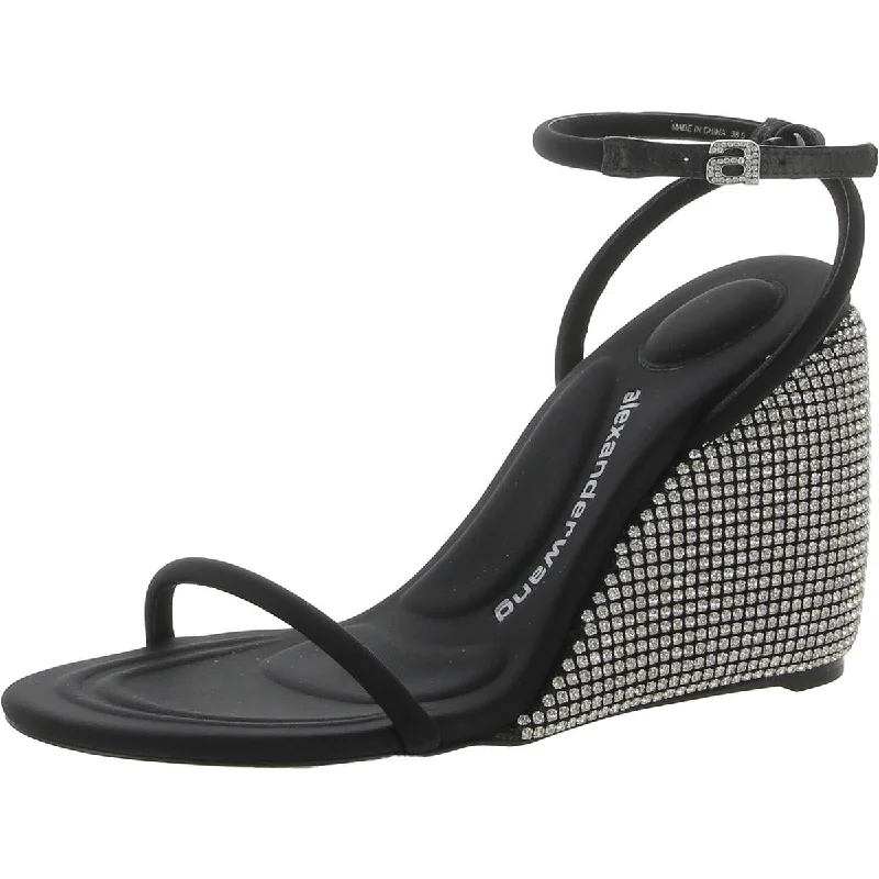 Women's Thong Sandals with a Beaded Design in Multicolor for a Beachy AestheticAlexander Wang Womens DAHILA Leather Self Covered Crystal Wedge Wedge Sandals Women's Thong Sandals with a Beaded Design in Multicolor for a Beachy AestheticAlexander Wang Womens DAHILA Leather Self Covered Crystal Wedge Wedge Sandals