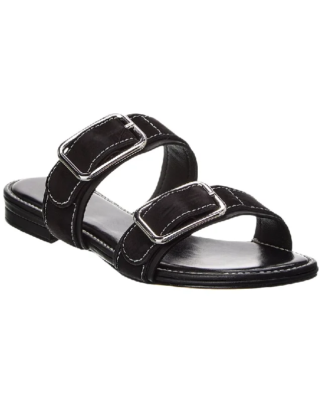 Plus Size Women's Wide - Width Platform Sandals in Black for Added Comfort and HeightAlexandre Birman Effie Suede Flat Plus Size Women's Wide - Width Platform Sandals in Black for Added Comfort and HeightAlexandre Birman Effie Suede Flat