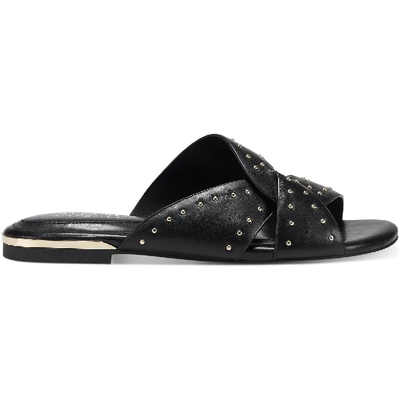 Elastic - Strap Women's Sandals with a Padded Toe in Teal for Easy On - and - OffAlfani Womens Leather Studded Flip-Flops Elastic - Strap Women's Sandals with a Padded Toe in Teal for Easy On - and - OffAlfani Womens Leather Studded Flip-Flops