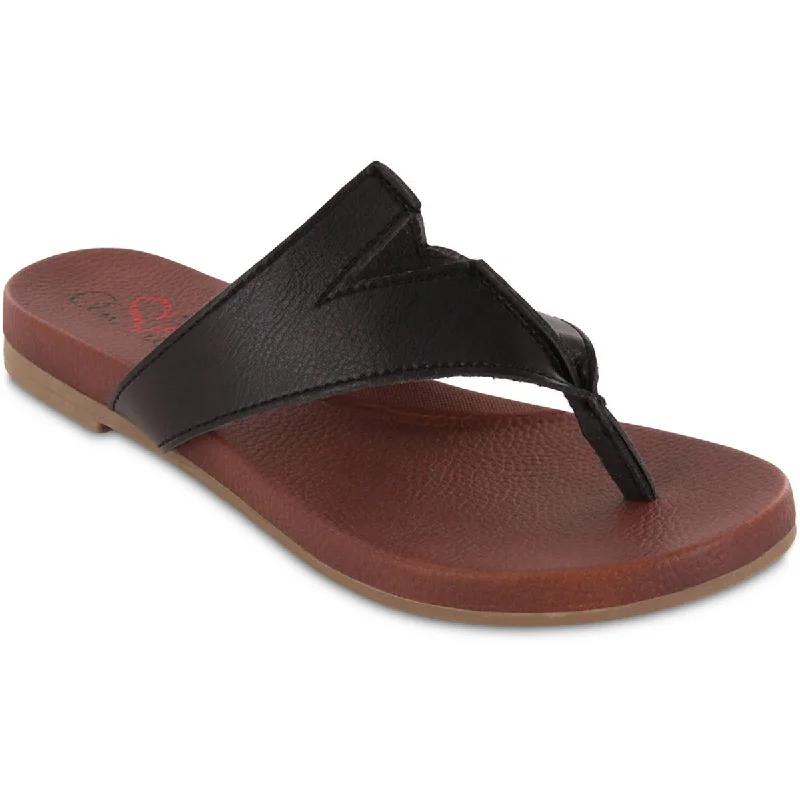 Sustainable Women's Recycled Material Sandals in Beige for Eco - Conscious ShoppersAmore Womens Patriciaa Faux Leather Flats Thong Sandals Sustainable Women's Recycled Material Sandals in Beige for Eco - Conscious ShoppersAmore Womens Patriciaa Faux Leather Flats Thong Sandals