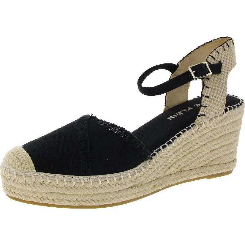 Women's Sandals with a Wedge Heel and a Tassel Detail in Orange for a Trendy LookAnne Klein Womens Canvas Slingback Espadrilles Women's Sandals with a Wedge Heel and a Tassel Detail in Orange for a Trendy LookAnne Klein Womens Canvas Slingback Espadrilles