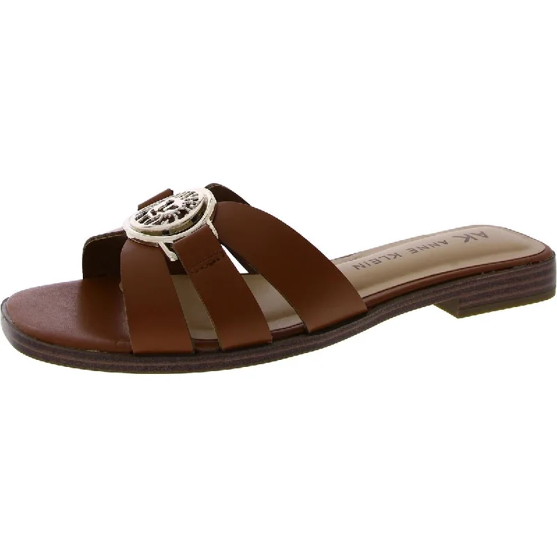 Waterproof Women's Rubber Beach Sandals with Arch Support in Blue for Water ActivitiesAnne Klein Womens Faux Leather Embellished Slide Sandals Waterproof Women's Rubber Beach Sandals with Arch Support in Blue for Water ActivitiesAnne Klein Womens Faux Leather Embellished Slide Sandals