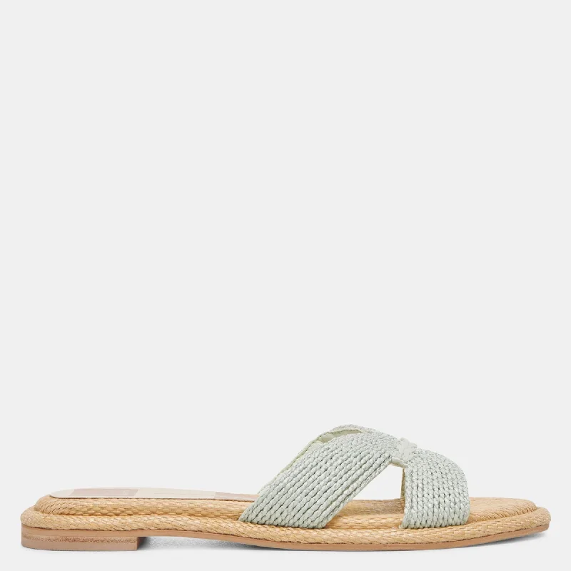 Lightweight Women's Mesh - Paneled Sandals in Yellow for BreathabilityAtomic Sandals Mint Raffia Lightweight Women's Mesh - Paneled Sandals in Yellow for BreathabilityAtomic Sandals Mint Raffia