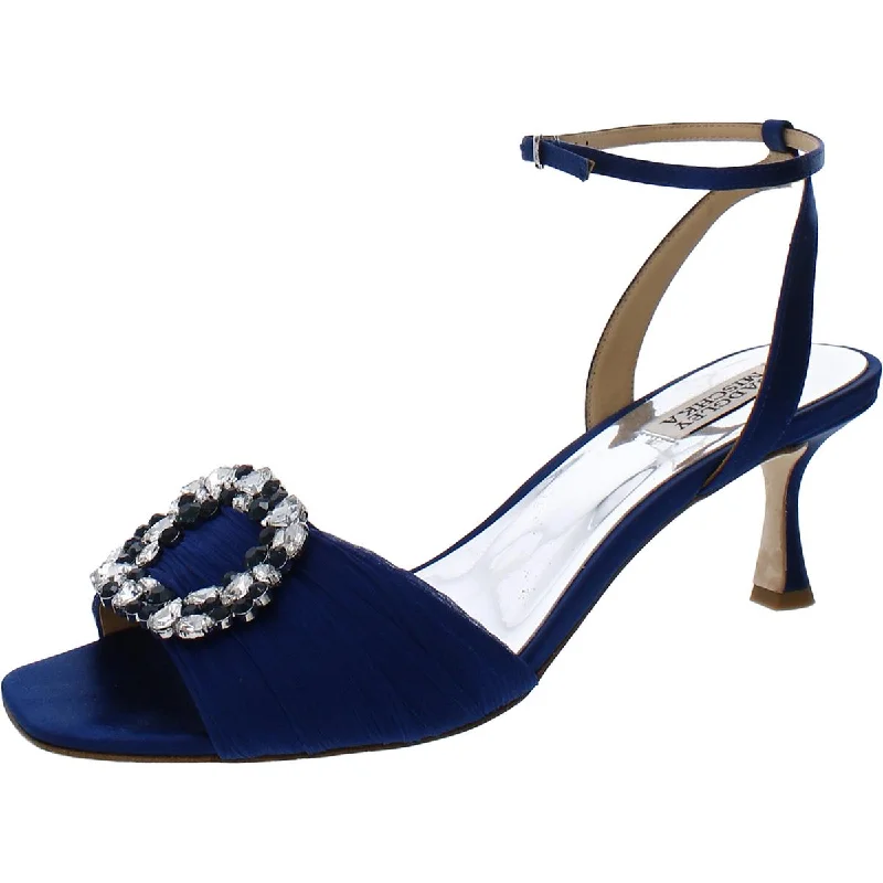 Child - Friendly Women's Sandals with a Secure Buckle in Purple for Moms on the GoBadgley Mischka Womens Nimah Buckle Ankle Strap Heels Child - Friendly Women's Sandals with a Secure Buckle in Purple for Moms on the GoBadgley Mischka Womens Nimah Buckle Ankle Strap Heels