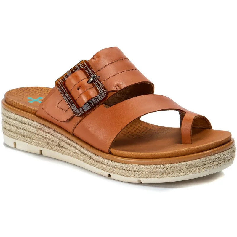 Women's Leather - Strapped Sandals with a Braided Detail in Brown for a Rustic AppealBaretraps Womens Baize Leather Posture Wedge Sandals Women's Leather - Strapped Sandals with a Braided Detail in Brown for a Rustic AppealBaretraps Womens Baize Leather Posture Wedge Sandals