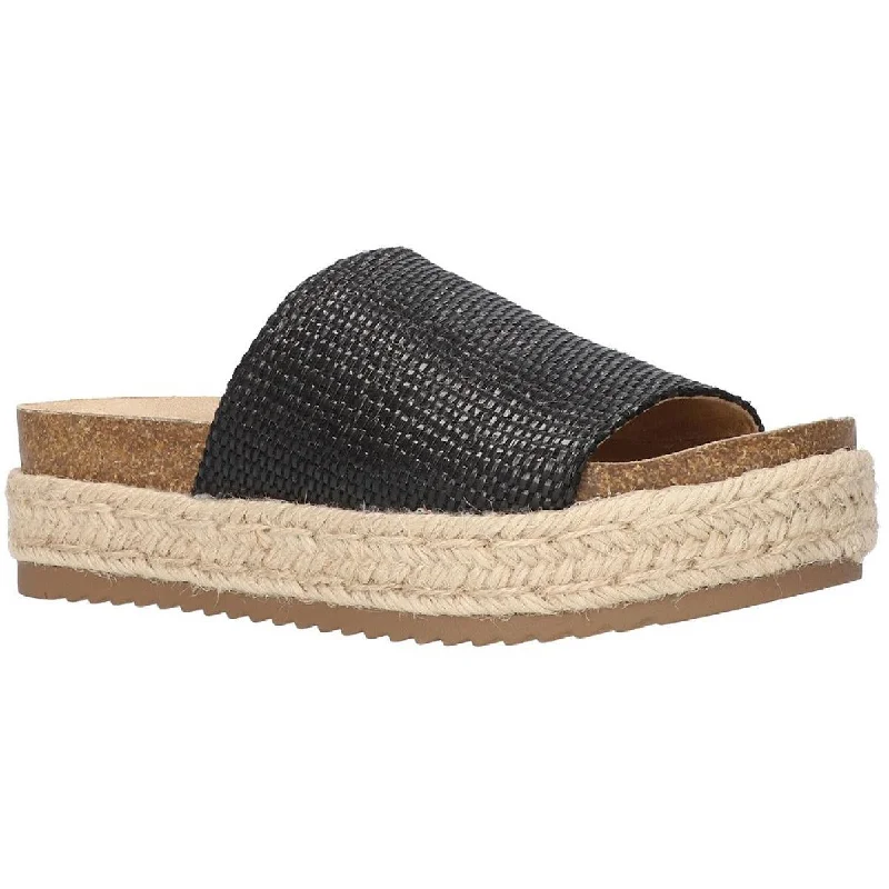 Women's Sandals with a Glitter - Coated Strap in Gold for a Sparkly Summer OutfitBella Vita Womens Satara Woven Slip On Slide Sandals Women's Sandals with a Glitter - Coated Strap in Gold for a Sparkly Summer OutfitBella Vita Womens Satara Woven Slip On Slide Sandals