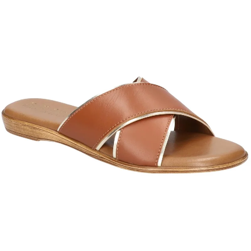 Child - Friendly Women's Sandals with a Secure Buckle in Purple for Moms on the GoBella Vita Womens Tab-Italy Leather Slide Sandals Child - Friendly Women's Sandals with a Secure Buckle in Purple for Moms on the GoBella Vita Womens Tab-Italy Leather Slide Sandals
