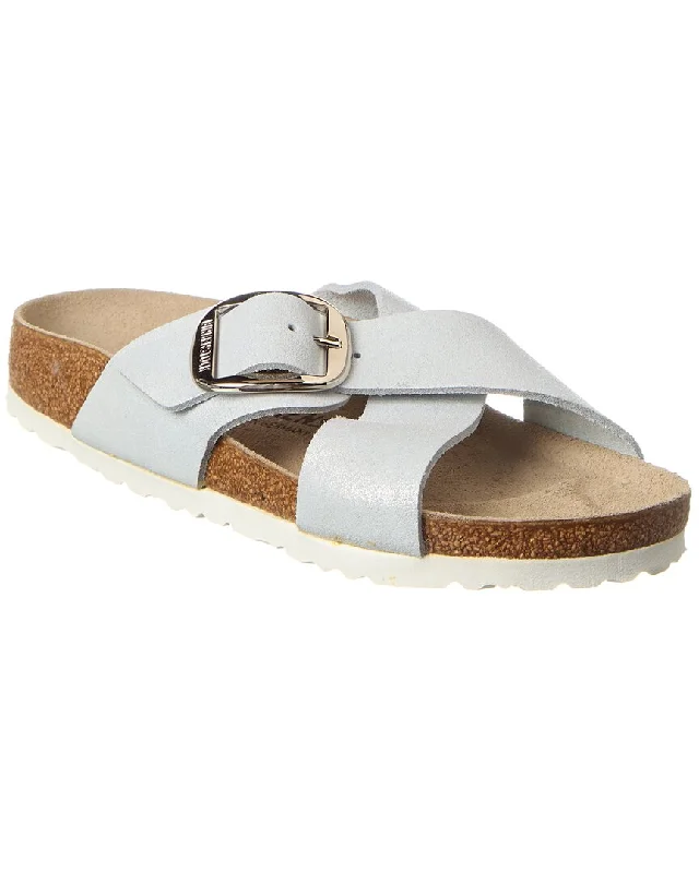 Women's Sandals with a Floral - Printed Upper in Pink for a Feminine Spring LookBirkenstock Siena Big Buckle Narrow Fit Suede Sandal Women's Sandals with a Floral - Printed Upper in Pink for a Feminine Spring LookBirkenstock Siena Big Buckle Narrow Fit Suede Sandal